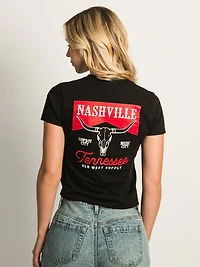 OLD WEST NASHVILLE BOXY TEE