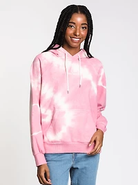 WOMENS VNTG RGLN PULL OVER HD - DUSTY ROSE CLEARANCE