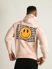 BARSTOOL SPORTS BE A DECENT HUMAN PULLOVER HOODIE - CLEARANCE