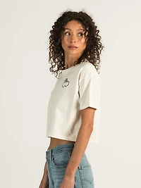 BARSTOOL SPORTS CHICKS THE OFFICE CROP TEE - CLEARANCE
