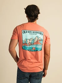 OLD ROW OUTDOORS MOUNTAIN RANGE T-SHIRT - CLEARANCE