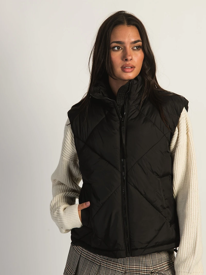 B.YOUNG BOMINA QUILTED PUFFER VEST - CLEARANCE