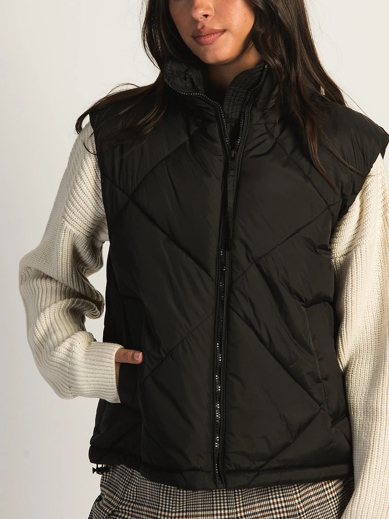 B.YOUNG BOMINA QUILTED PUFFER VEST - CLEARANCE