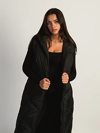 B.YOUNG BOMINA LONG HOODED PUFF VEST - CLEARANCE