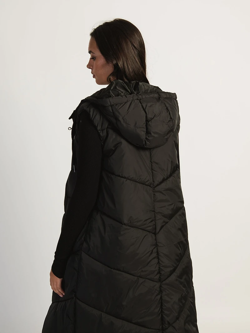 VESTE PUFFER À CAPUCHE BOMINA LONG