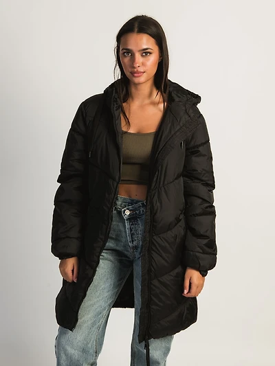 B.YOUNG BOMINA LONG PUFFER JACKET - CLEARANCE