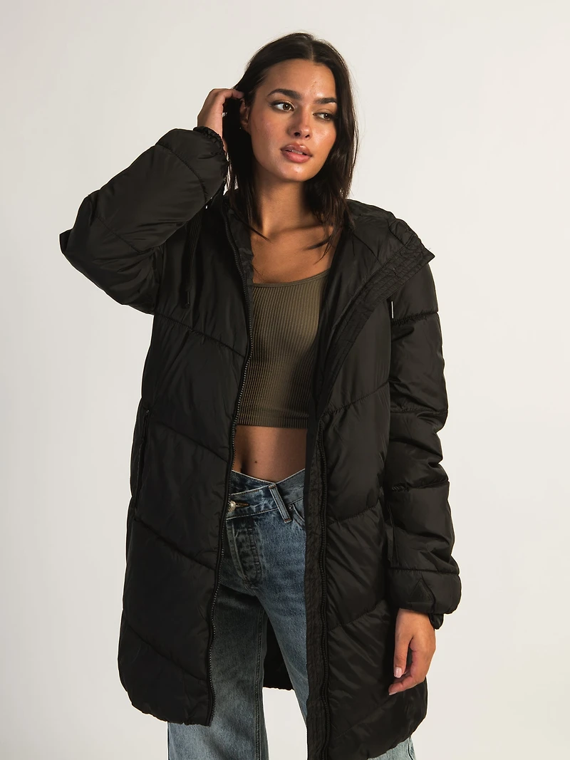 B.YOUNG BOMINA LONG PUFFER JACKET - CLEARANCE