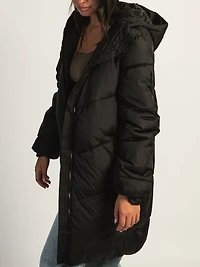 B.YOUNG BOMINA LONG PUFFER JACKET - CLEARANCE
