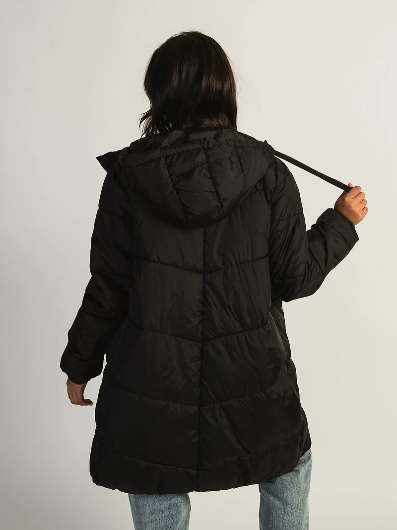 B.YOUNG BOMINA LONG PUFFER JACKET - CLEARANCE