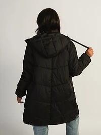 B.YOUNG BOMINA LONG PUFFER JACKET - CLEARANCE