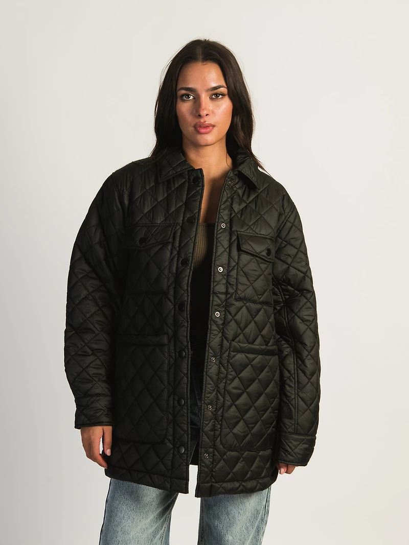 VESTE-CHEMISE PUFFER ALETTA MATELASSÉE