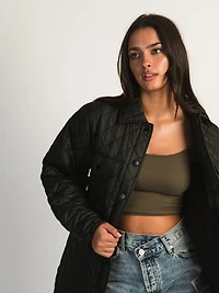 VESTE-CHEMISE PUFFER ALETTA MATELASSÉE