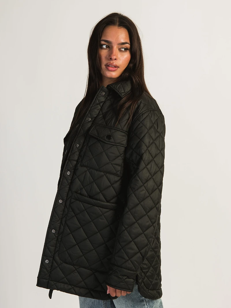 VESTE-CHEMISE PUFFER ALETTA MATELASSÉE