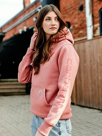 PULL OVER À CAPUCHE AVEC LOGO DE CARHARTT