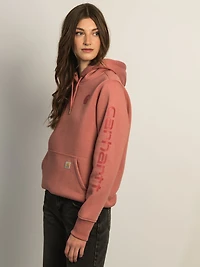PULL OVER À CAPUCHE AVEC LOGO DE CARHARTT