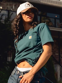 T-SHIRT À POCHETTE CARHARTT WORKWEAR - VERT