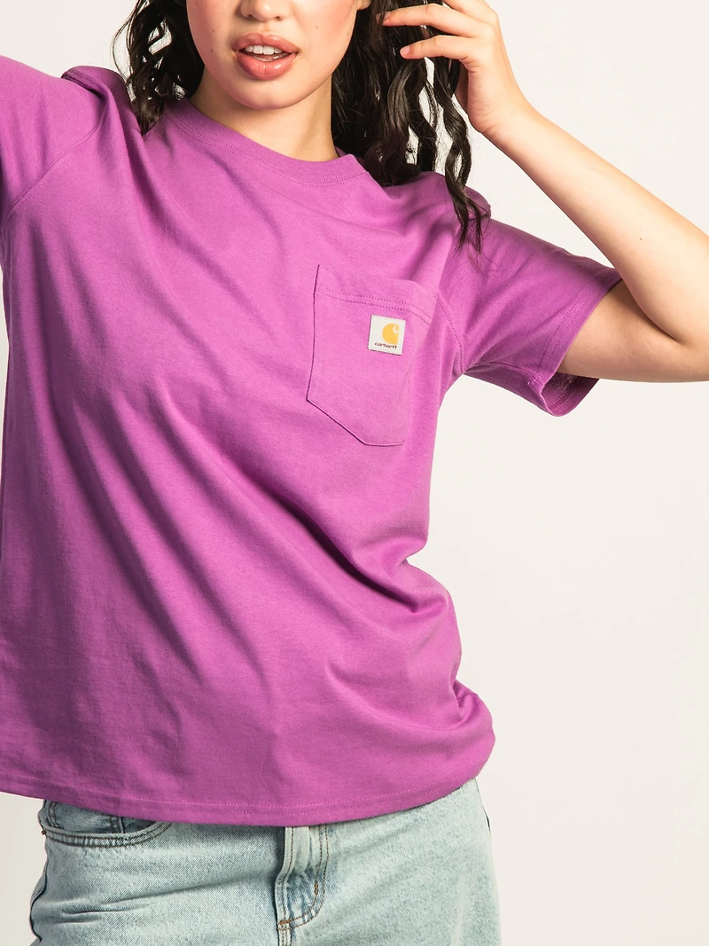 T-SHIRT À POCHETTE CARHARTT WORKWEAR - CHERRY