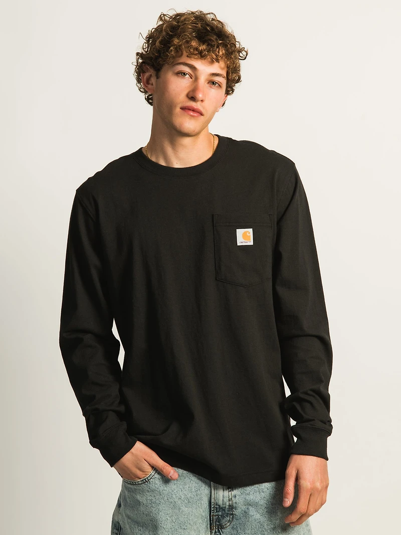 CARHARTT RELAXED LIGHTWEIGHT POCKET GRAPHIC LONG SLEEVE TEE