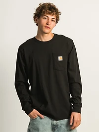 CARHARTT RELAXED LIGHTWEIGHT POCKET GRAPHIC LONG SLEEVE TEE
