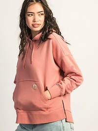 HOODIE SURDIMENSIONNÉ POIDS MOYEN CARHARTT HEART GRAPHIC - ROSE