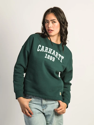 CHANDAIL RAS DU COU COUPE AMPLE, POIDS MOYEN CARHARTT GRAPHIQUE-VERT