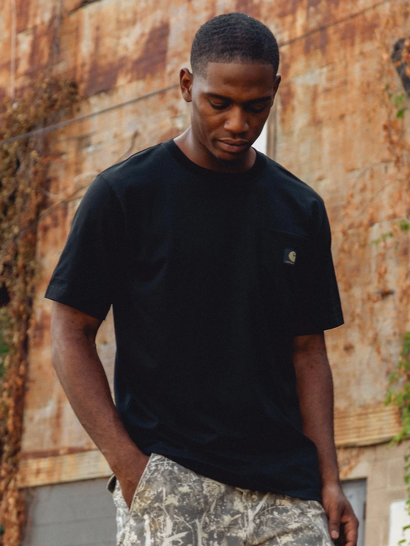 CARHARTT RELAXED LIGHTWEIGHT POCKET CAMO T-SHIRT