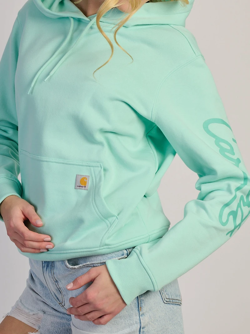 CARHARTT SAWYER SCRIPT LOGO SWEATER