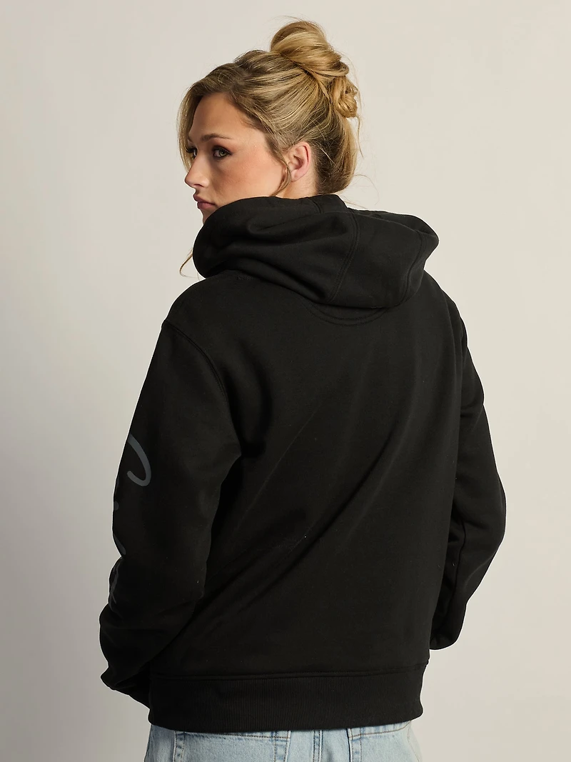 CARHARTT SAWYER SCRIPT LOGO SWEATER - NOIR