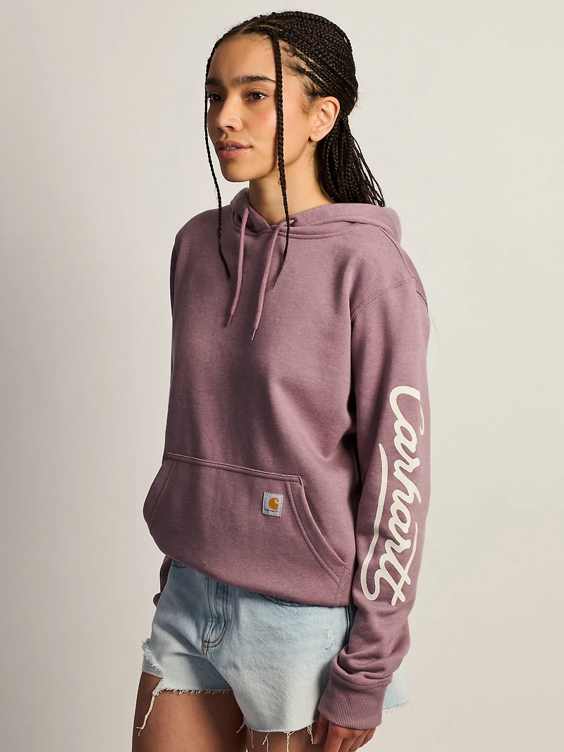 CARHARTT SAWYER SCRIPT LOGO SWEATER
