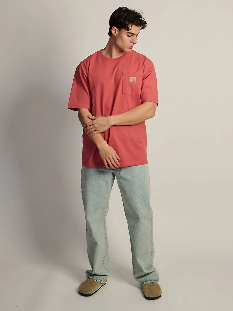 CARHARTT WORKWEAR POCKET T-SHIRT - AMBER