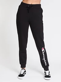 CHAMPION SCRIPT FLEECE JOGGER - CLEARANCE