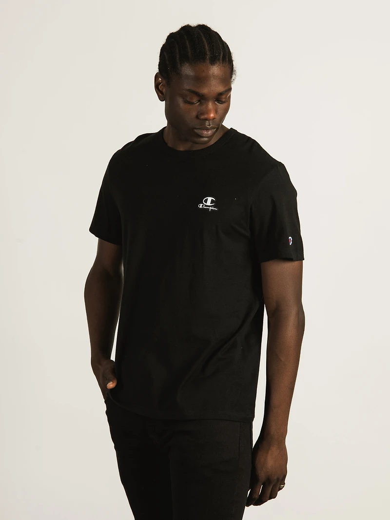 CHAMPION CLASSIC T-SHIRT À MANCHES COURTES AVEC LOGO SUR LA POITRINE G
