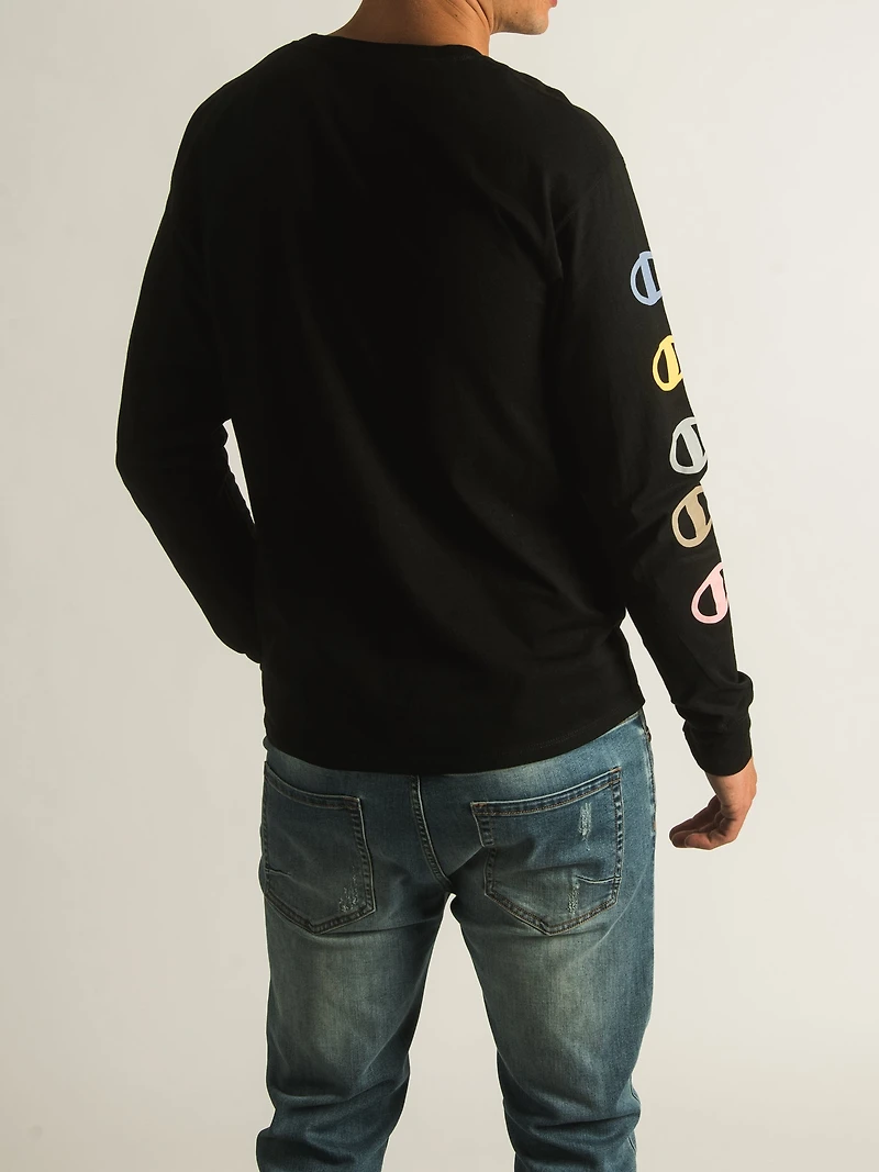CHAMPION CLASSIC TRIPLE SCRIPT LONG SLEEVE - CLEARANCE