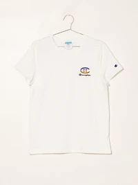 CHAMPION BOYFRIEND GRAPHIC T-SHIRT - CLEARANCE