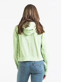 SWEAT À CAPUCHE LÉGER 1/2 ZIP POUR FEMMES