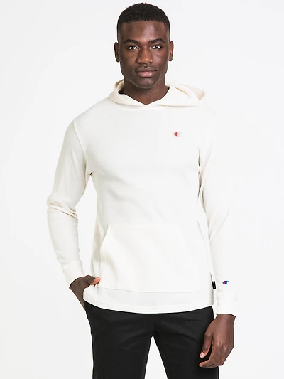 CHAMPION WAFFLE SMALL C HOODIE - CLEARANCE