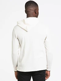 CHAMPION WAFFLE SMALL C HOODIE - CLEARANCE