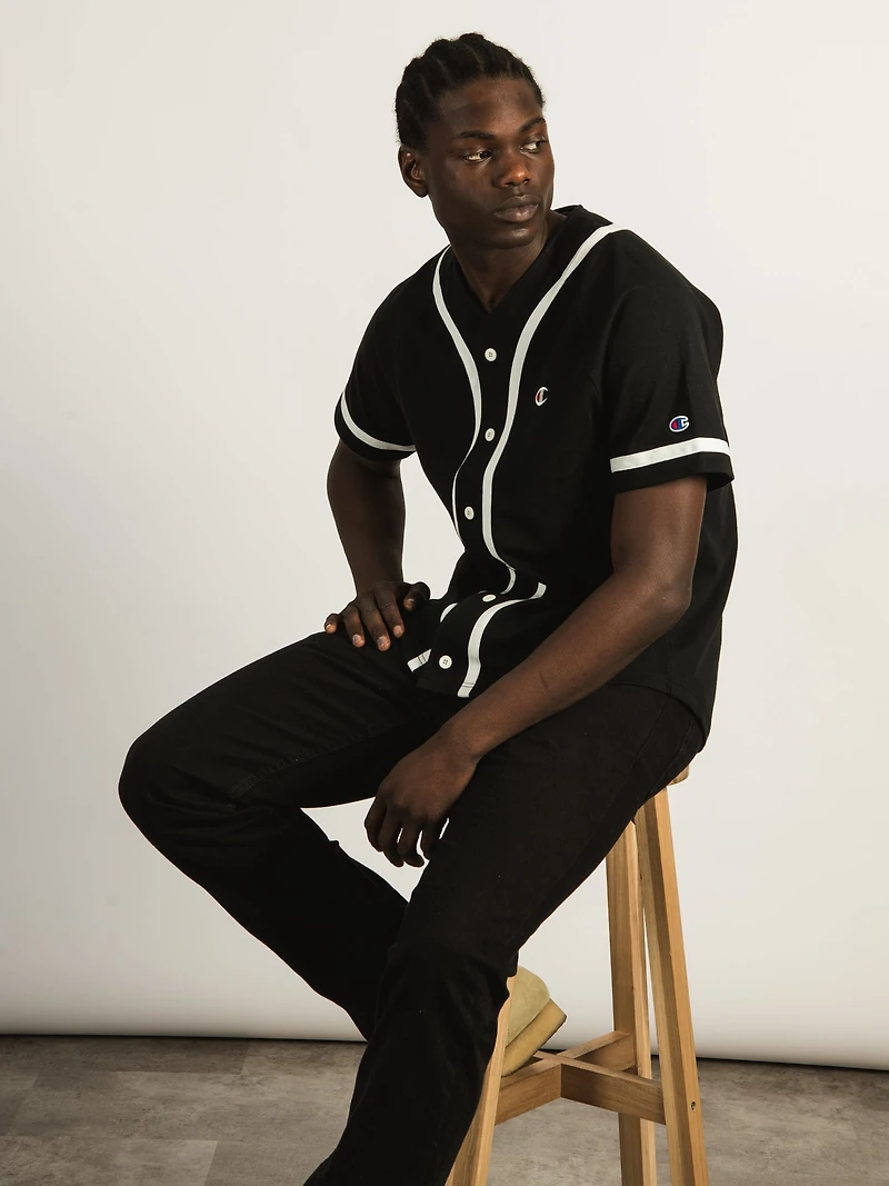 CHAMPION BRAIDED BASEBALLL JERSEY - CLEARANCE