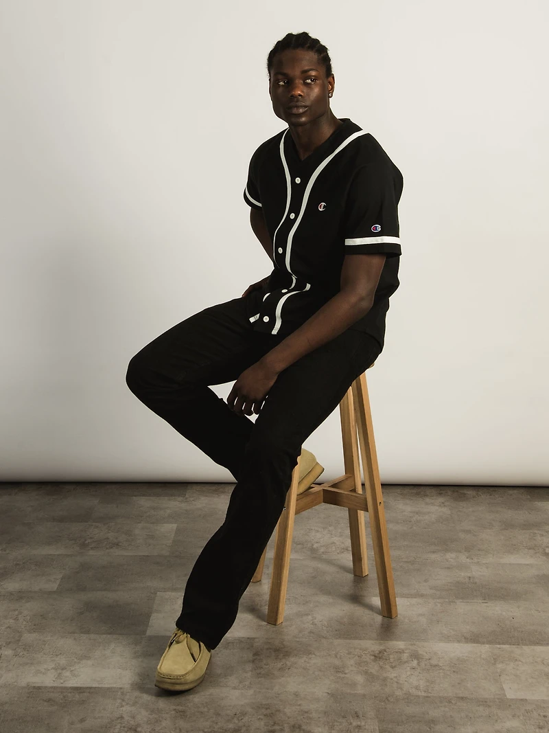CHAMPION BRAIDED BASEBALLL JERSEY - CLEARANCE