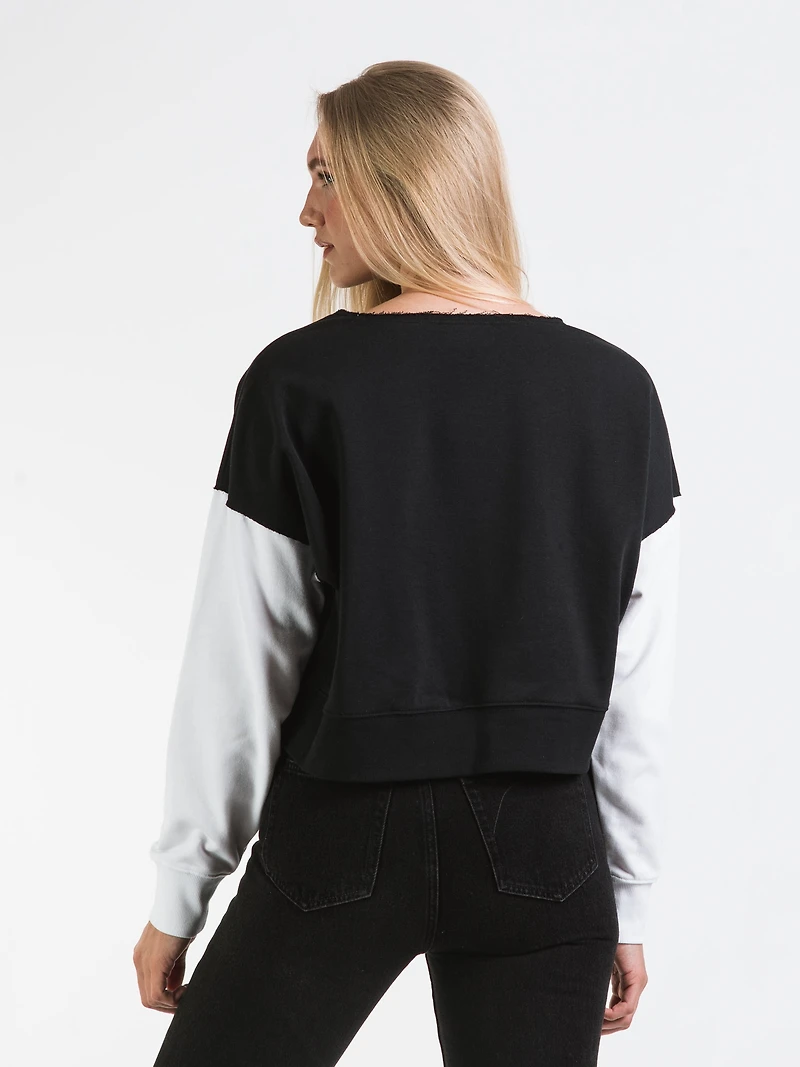 SWEATSHIRT EN ÉPONGE CAMPUS POUR FEMMES