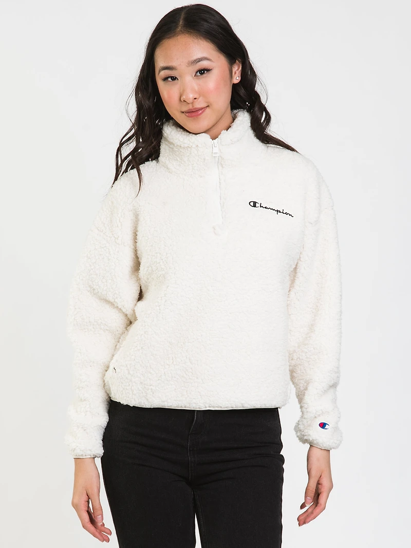 CHAMPION SHERPA 1/4 ZIP SCRIPT JACKET - CLEARANCE