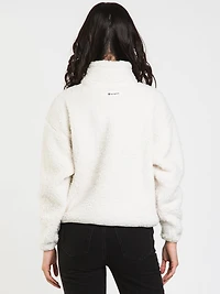 CHAMPION SHERPA 1/4 ZIP SCRIPT JACKET - CLEARANCE