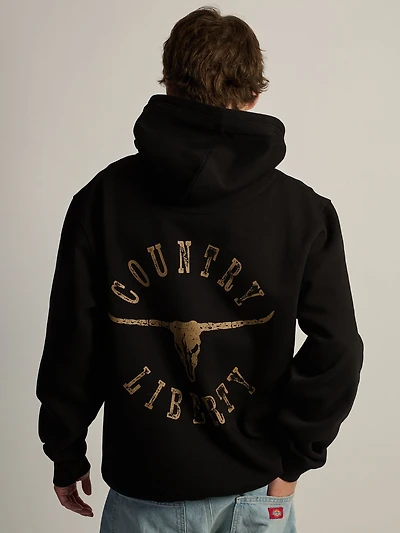 COUNTRY LIBERTY REBEL PULLOVER HOODIE