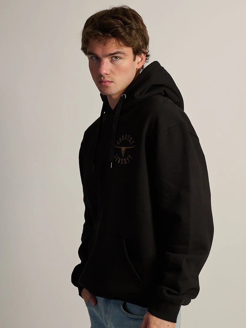 COUNTRY LIBERTY REBEL PULLOVER HOODIE