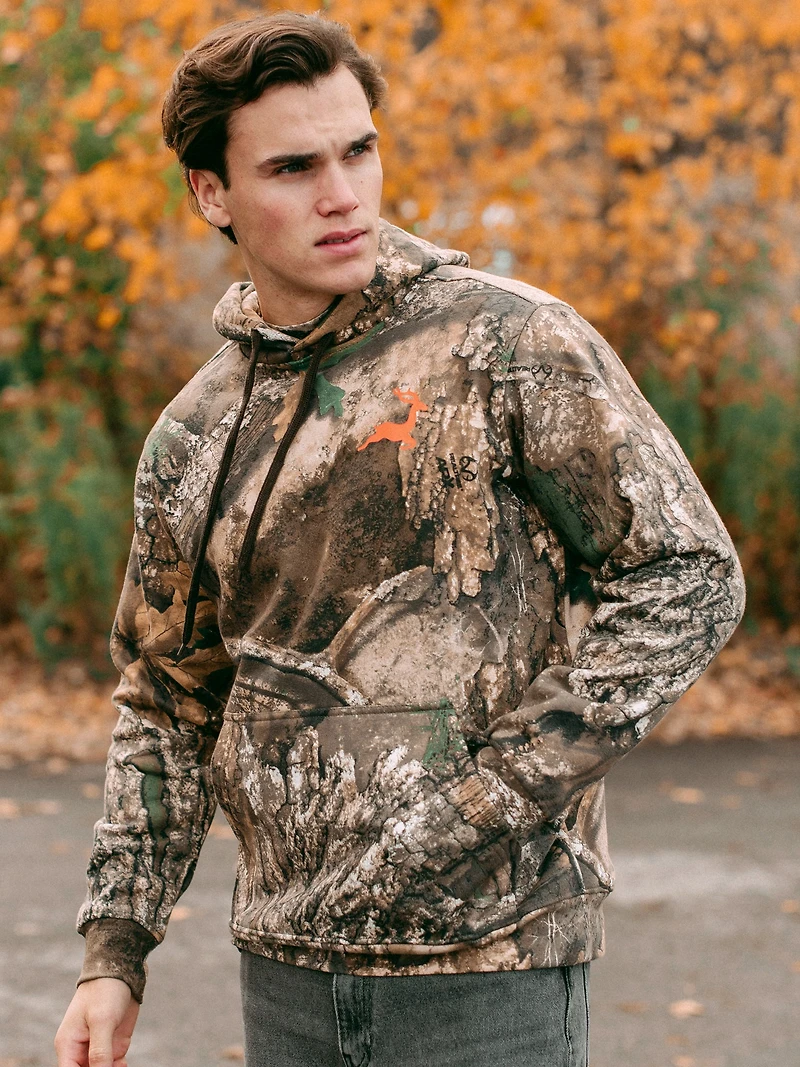 COUNTRY LIBERTY REAL TREE CAMO PULLOVER HOODIE