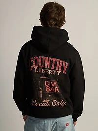 COUNTRY LIBERTY LOCALS ONLY PULLOVER HOODIE