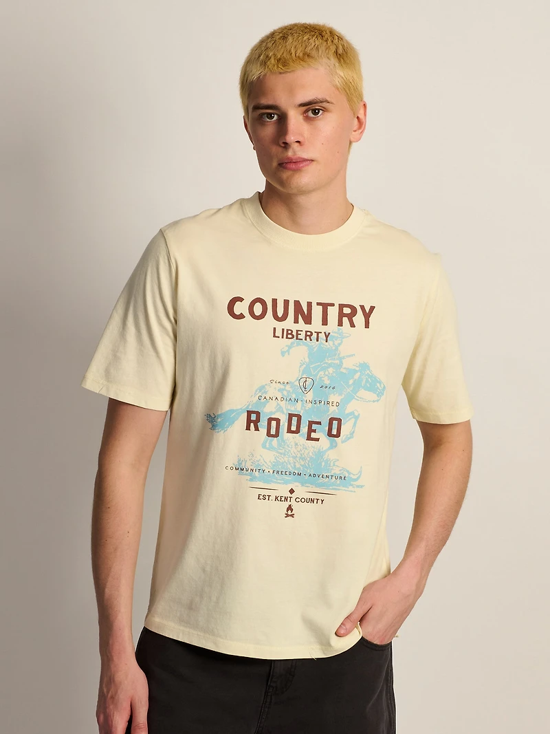 COUNTRY LIBERTY BLUE RODEO T-SHIRT
