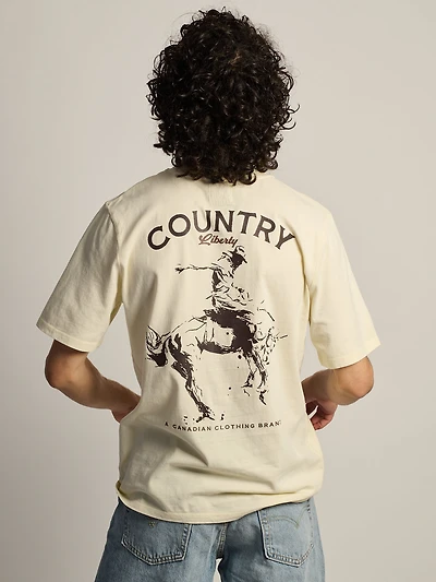 T-SHIRT COUNTRY LIBERTY REBEL