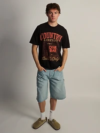 COUNTRY LIBERTY LOCALS ONLY T-SHIRT