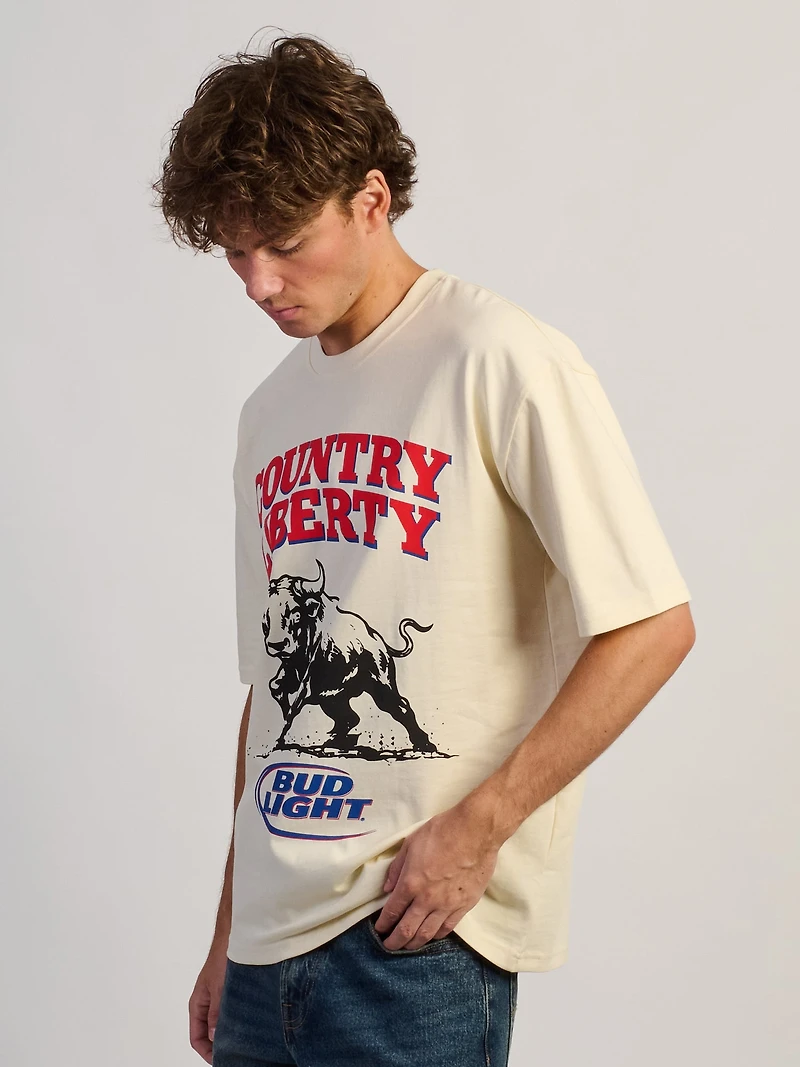 COUNTRY LIBERTY BUD LIGHT RODEO T-SHIRT